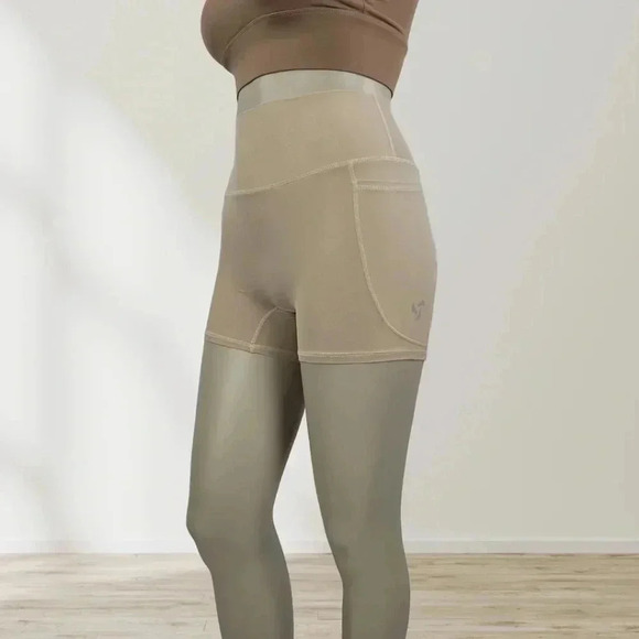 Pedigree eMPWR Women High-Waist Workout Shorts | Dual Pockets | No Front Seam - Picture 3 of 6